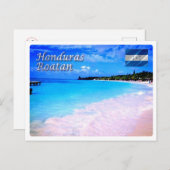 Honduras - Roatan - Bay Islands - Postkarte (Vorne/Hinten)