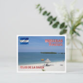 Honduras - Roatan - Islas de la Bahia - Postkarte (Stehend Vorderseite)