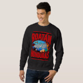 Honduras Roatán Islas de la Bahía Sweatshirt (Vorne ganz)