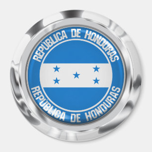 Honduras Round Emblem Magnet