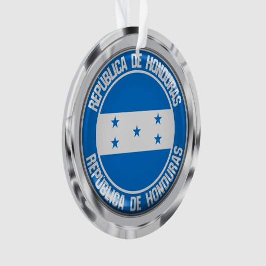 Honduras Round Emblem Ornament (Vorderseite)