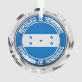 Honduras Round Emblem Ornament (Rückseite)