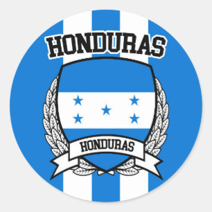 Honduras Runder Aufkleber