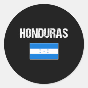 Honduras Runder Aufkleber
