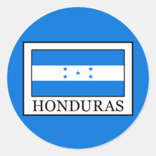 Honduras Runder Aufkleber