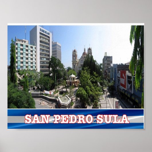 Honduras - San Pedro Sula - Poster (Vorne)