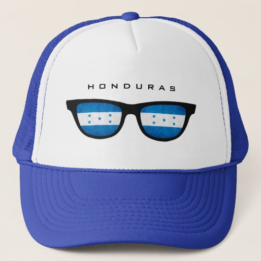 Honduras Shades Custom hats Truckerkappe (Vorderseite)