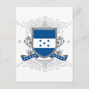Honduras Shield Postkarte