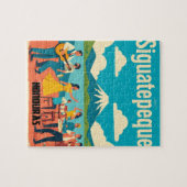  Honduras SIGUATEPEQUE Retro poster Puzzle (Horizontal)
