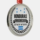 Honduras Silbernes Ornament (Rechts)