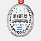 Honduras Silbernes Ornament (Links)