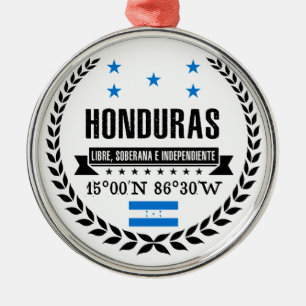 Honduras Silbernes Ornament