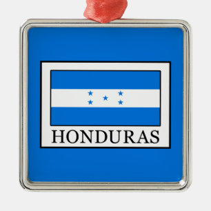 Honduras Silbernes Ornament