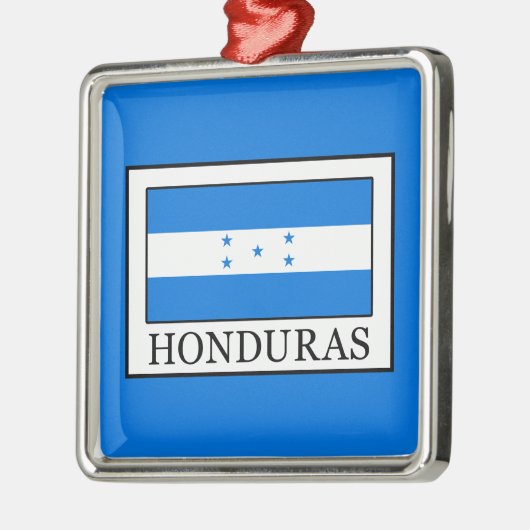 Honduras Silbernes Ornament (Links)
