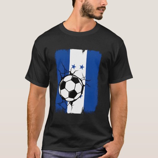 Honduras Soccer T-Shirt (Vorderseite)