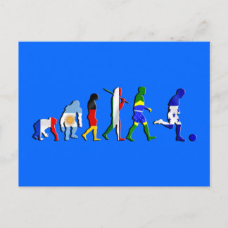 Honduras Soccer T - Shirt und Geschenke Postkarte