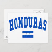 Honduras Style Postkarte (Vorne/Hinten)