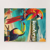 Honduras Travel Vintag Retro Poster Puzzle (Horizontal)