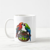 Honduras Trip Lass Macaw Honduras Familienurlaub Kaffeetasse (Links)