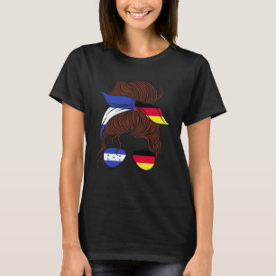 Honduras und Deutschland Mischung Halb Honduraner T-Shirt