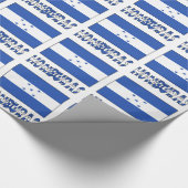 Honduras und Honduras Geschenkpapier (Ecke)