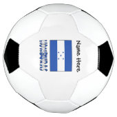 Honduras und Honduras mit Ihrem Namen Fußball B (Gedreht)