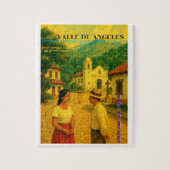  Honduras Valle de Angeles Retro poster Puzzle (Vertikal)