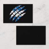 Honduras Visitenkarte (Vorne/Hinten)