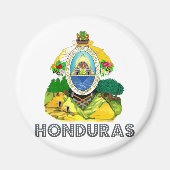 Honduras-Wappen Magnet (Vorne)