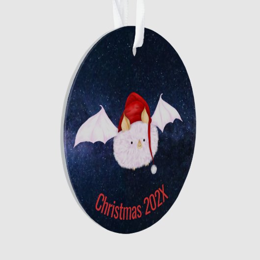Honduras White Bat Ornament (Vorderseite)