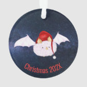 Honduras White Bat Ornament (Rückseite)