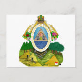 Hondurasemblem Postkarte (Vorderseite)