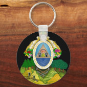 Hondurasemblem Schlüsselanhänger (Vorderseite)