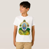 Hondurasemblem T-Shirt (Vorne ganz)