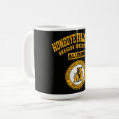 Honeoye Falls-Lima HS NY Alumni-Tasse Kaffeetasse (Vorderseite Links)