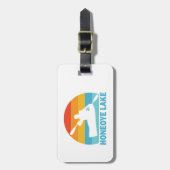 Honeoye Lake New York Kayak Gepäckanhänger (Vorderseite vertikal)