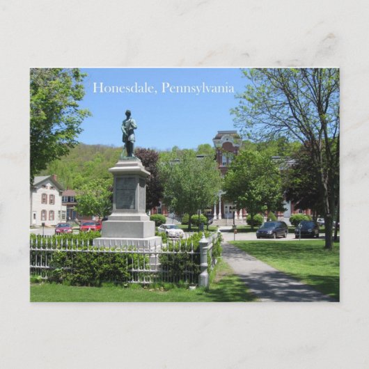 Honesdale, PA Postkarte (Vorderseite)