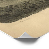 Honesdale Pennsylvania 1890 Antique Panoramabalkar Poster (Ecke)