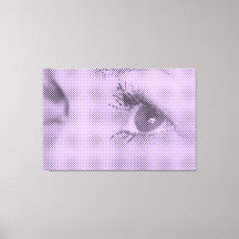 Honest Black&Lilac Halftone Effekt Weiblicher Blic