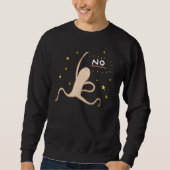 Honests Blob sagt Nr. 3 Sweatshirt (Vorderseite)