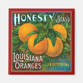 Honesty Louisiana Orange Magnet (Vorne)