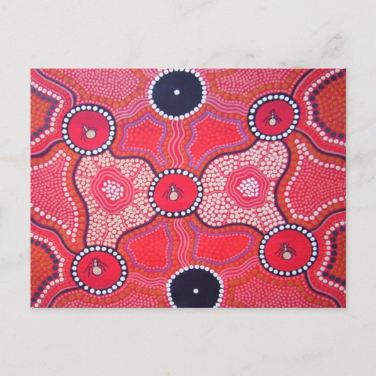 Honey Ant Dreaming Postkarte (Vorderseite)