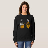 Honey Astronaut Moon  Honeymoon Bee Astronaut Coup Sweatshirt (Vorne ganz)