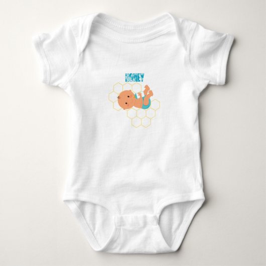 Honey Baby Bodysuit Strampler (Vorderseite)