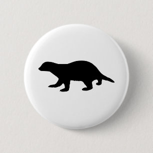 Honey Badger Button