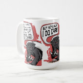 Honey Badger - Care Kaffeetasse (Vorderseite Links)