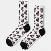 Honey Badger Cobra Snake Badass Socken (Linkes Detail)