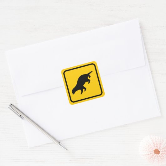 Honey Badger Crossing Sticker (Umschlag)