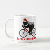 Honey Badger Cycling Funny Badass Festival Zitat Kaffeetasse (Links)