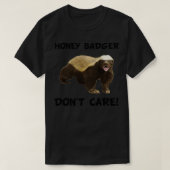 Honey Badger Donx27t Care 23 T-Shirt (Design vorne)